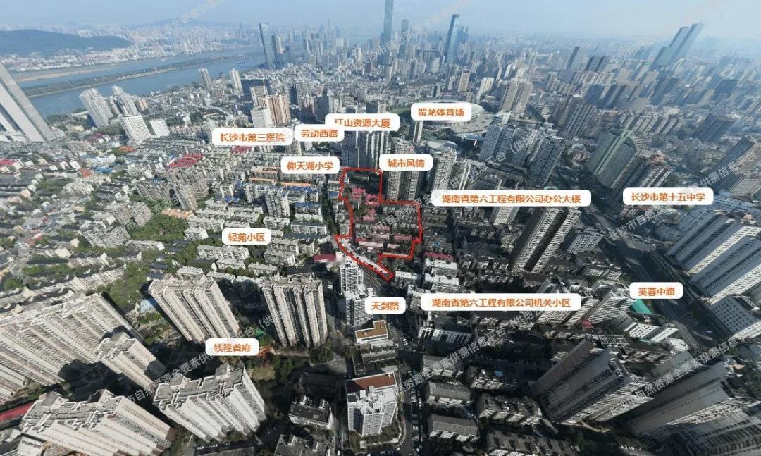 10月30日，长沙市自然资源和规划局挂牌天心区金盆岭街道锌厂地块（编号〔2025