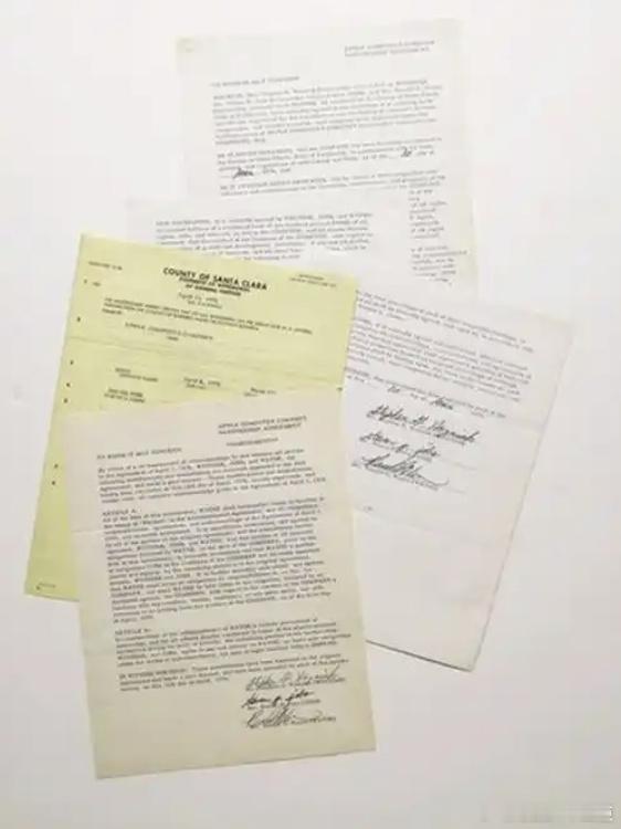 苹果公司原始合伙协议即将拍卖据报道，佳士得拍卖行即将于 2026 年 1 月 2