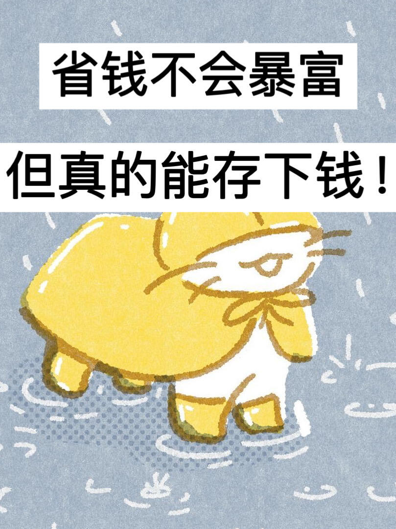 已存85w，省钱不会暴富，但真的能存下钱！