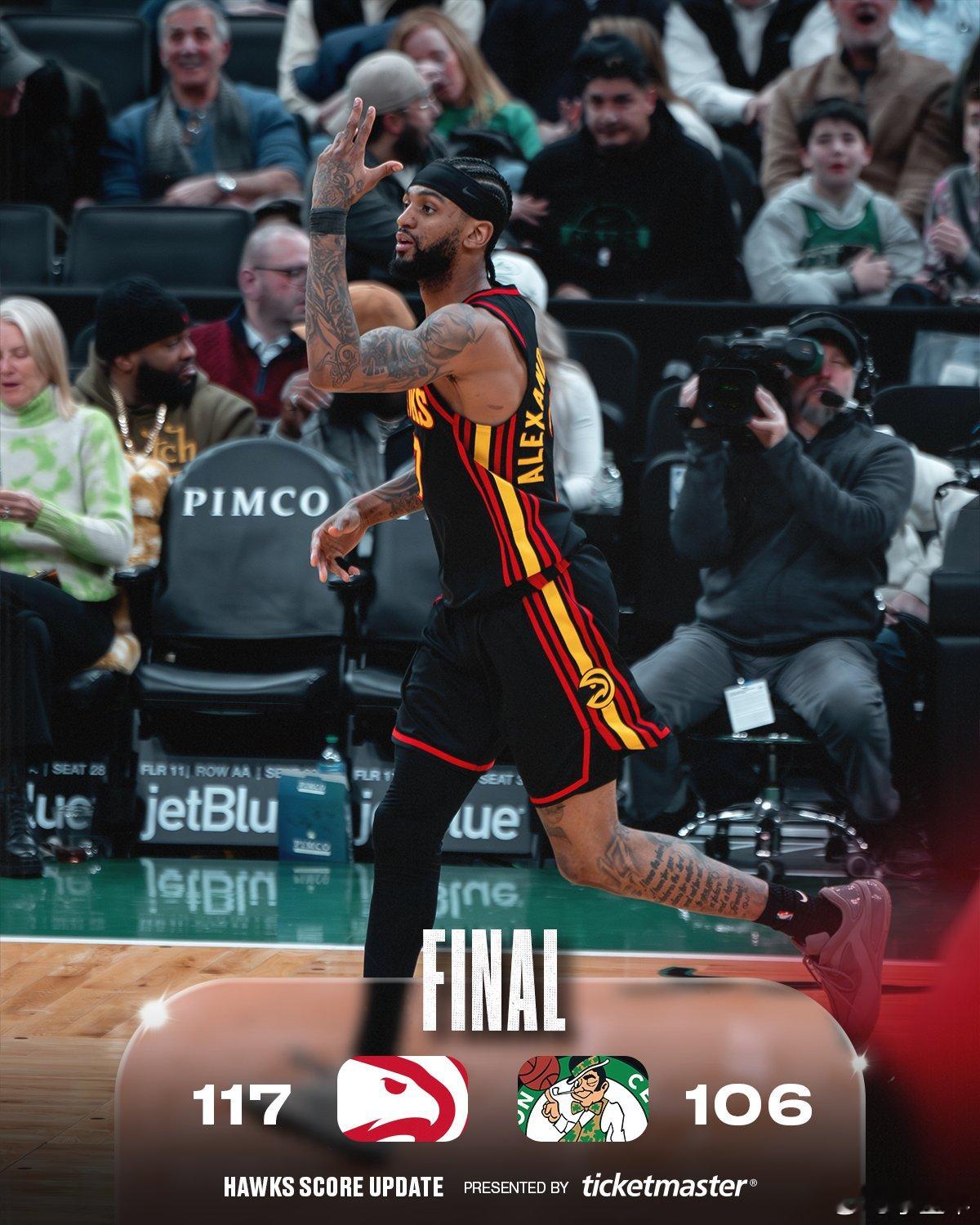 老鹰这一波建队，是不是看着有点眼熟。后场亚历山大沃克+丹尼尔斯，防守弹性拉满。锋