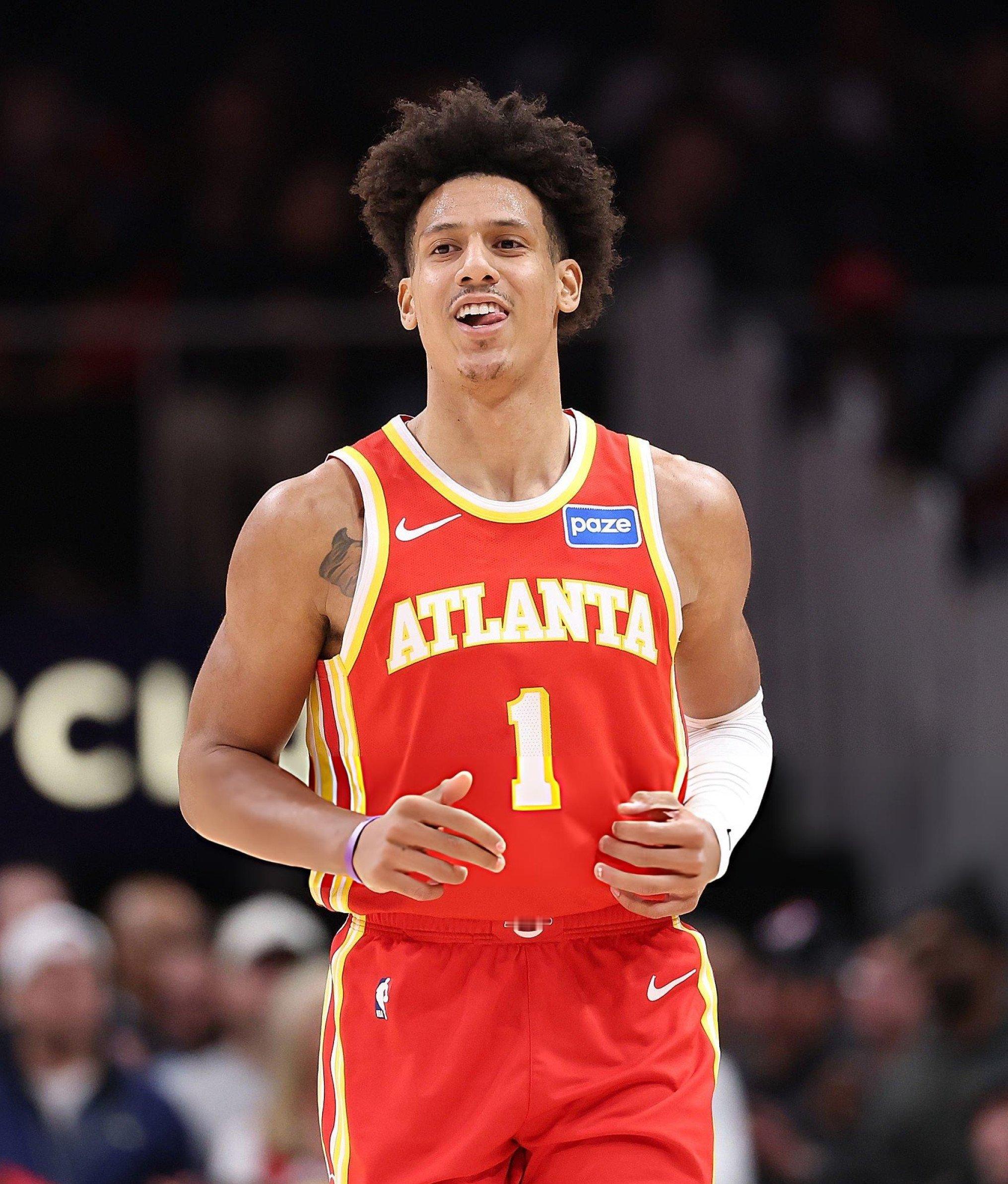 杰伦约翰逊打到第三节就达成了三双nba