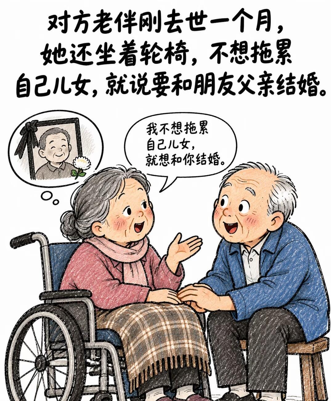 这事搁心里三年。
今天说了吧。
我爸七十岁那年非要再婚，我们托人把那女人的底查了