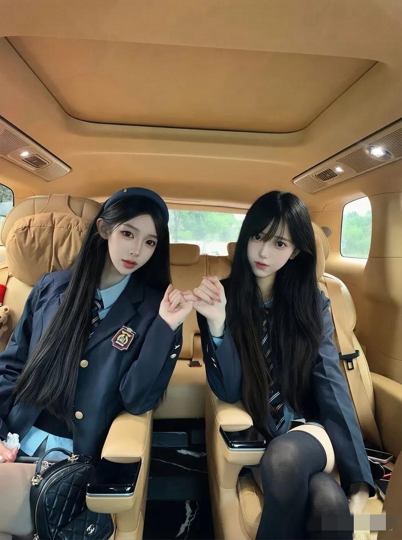 可爱的姐妹花