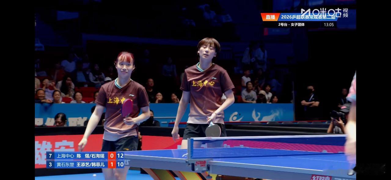2026赛季中国乒乓球俱乐部超级联赛常规赛第二站（雄安站）女团⬇️
上海中心八比