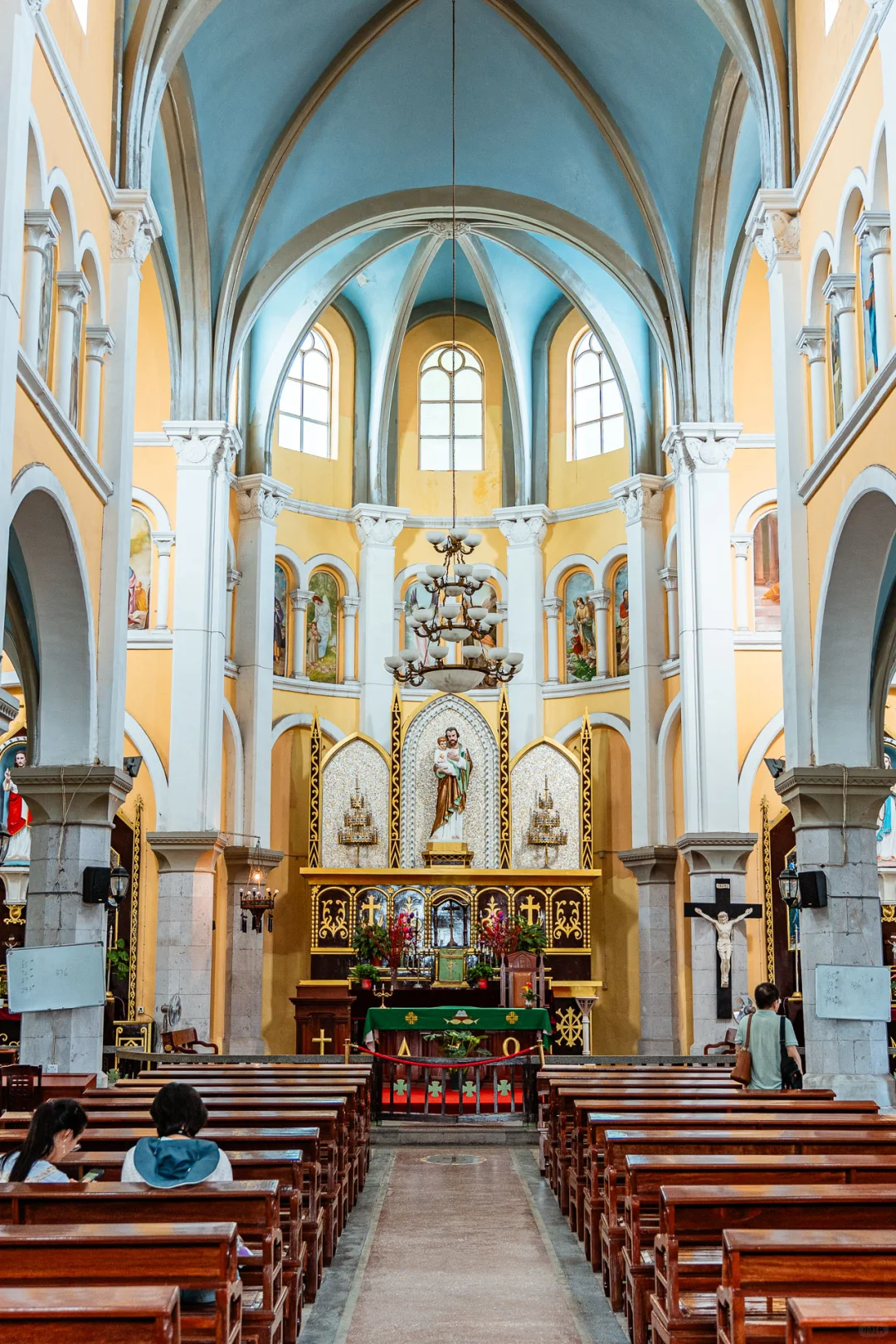 百年哥特式建筑，安徽芜湖天主堂⛪