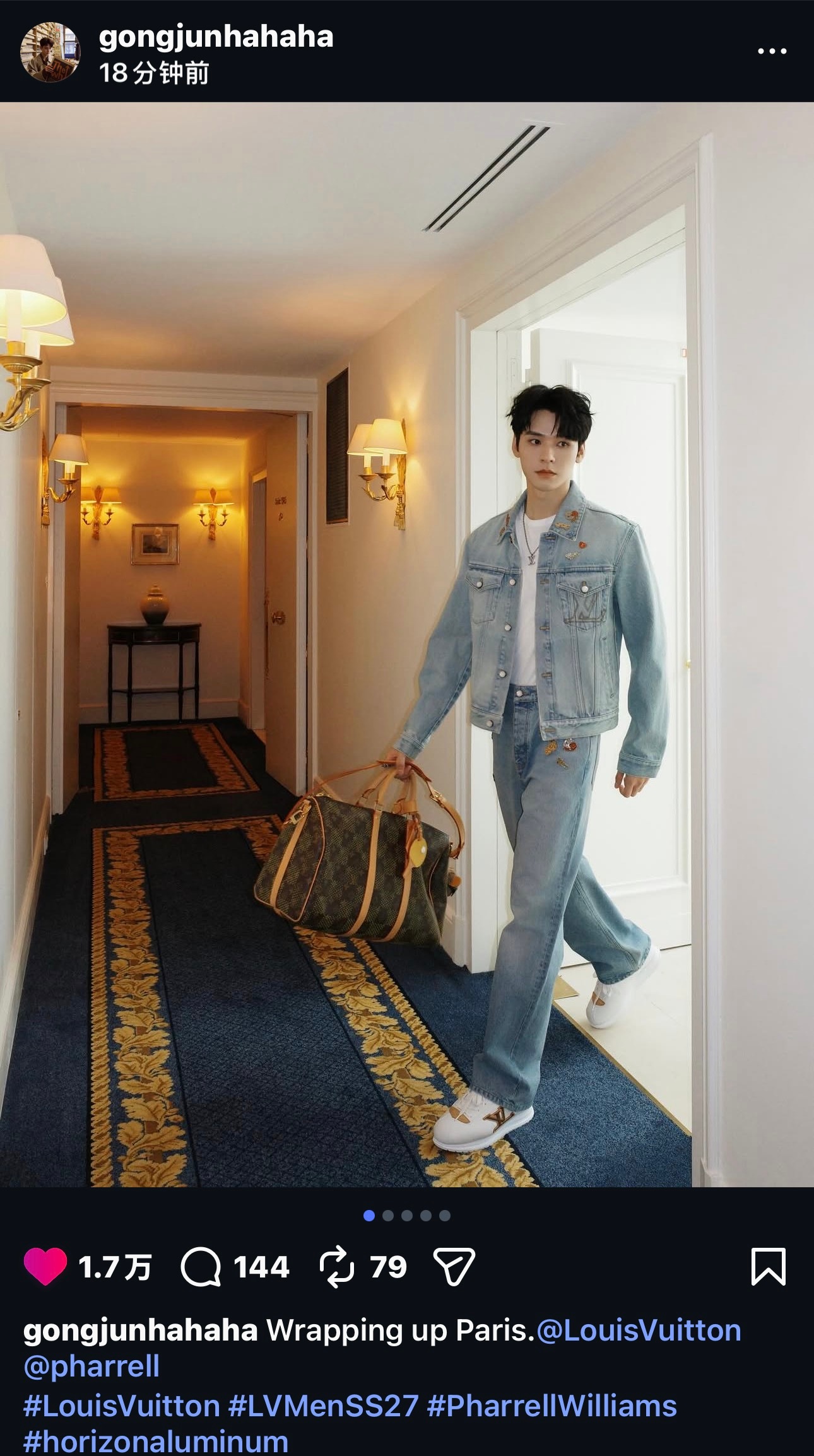 20260624🐶ins更新Wrapping up Paris. 