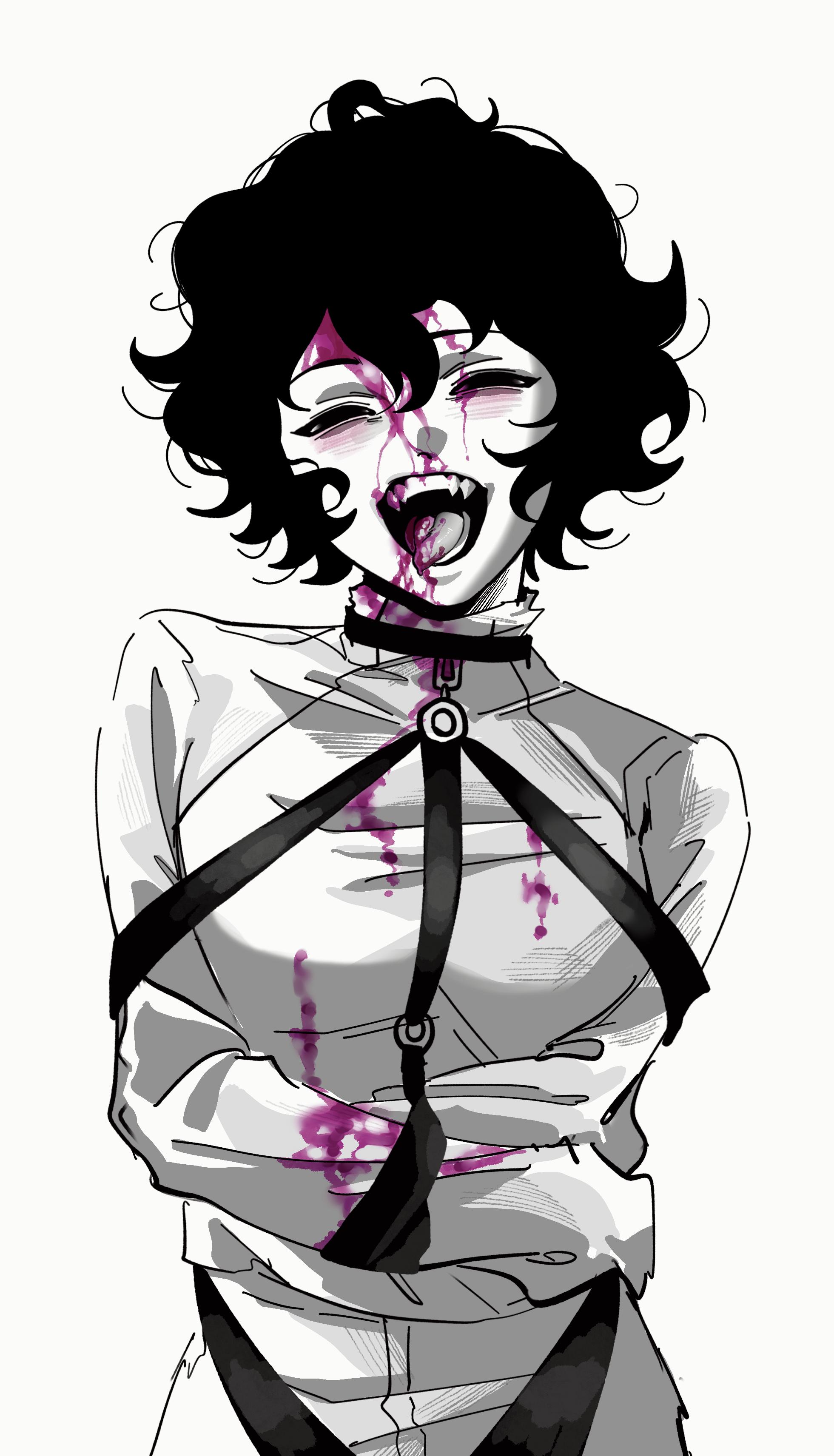 今天开心，奖励自己精神病套装。