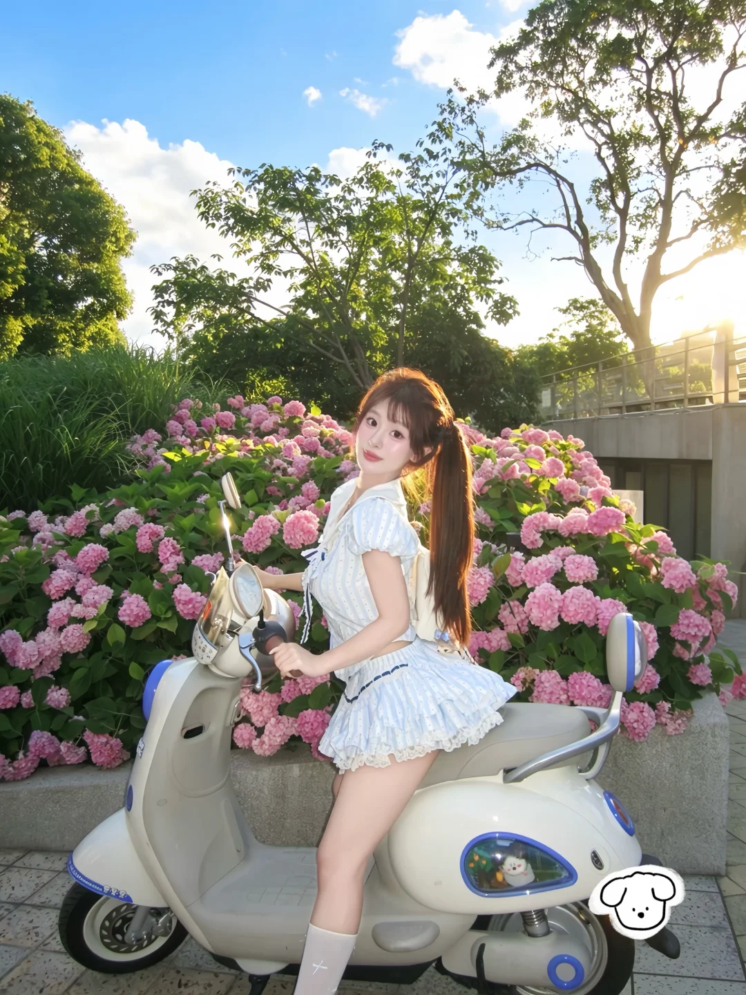 🛵💨嘟嘟 .ᐟ.ᐟ骑上我的小车兜风啦