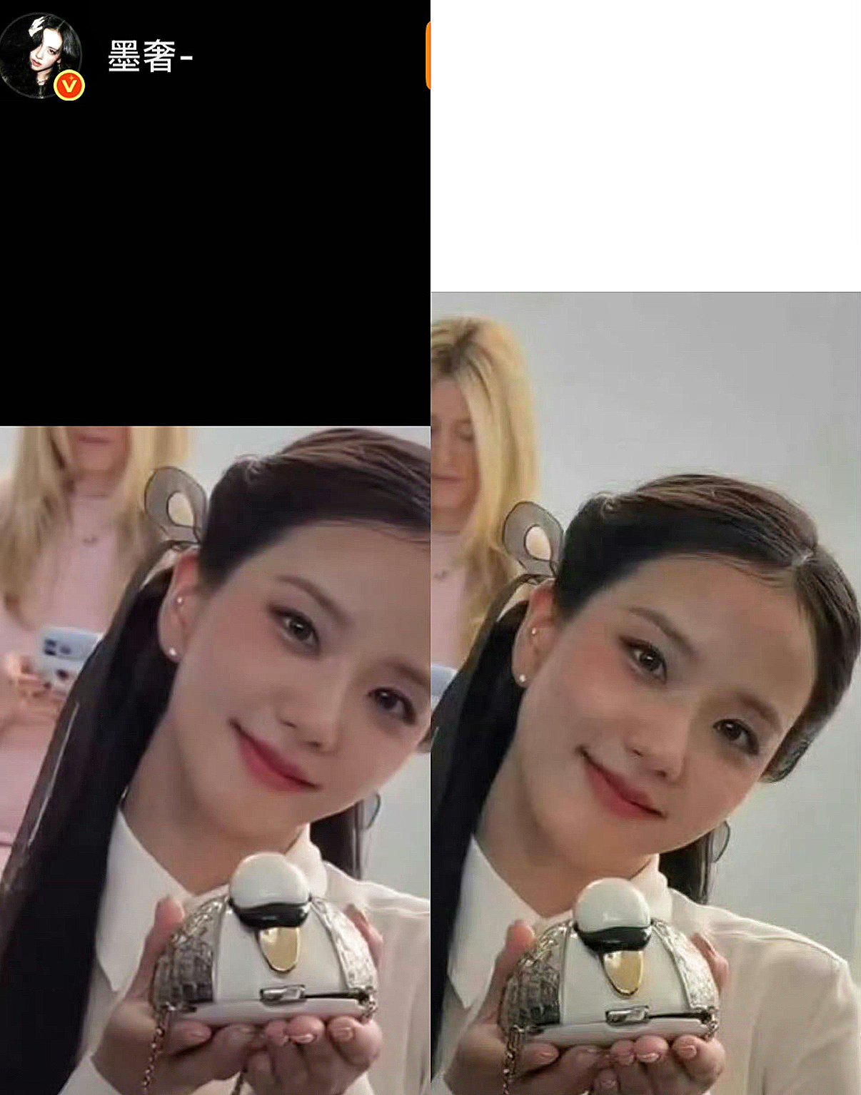 金智秀在老中蹭张元英 蹭的很开心 ​​​