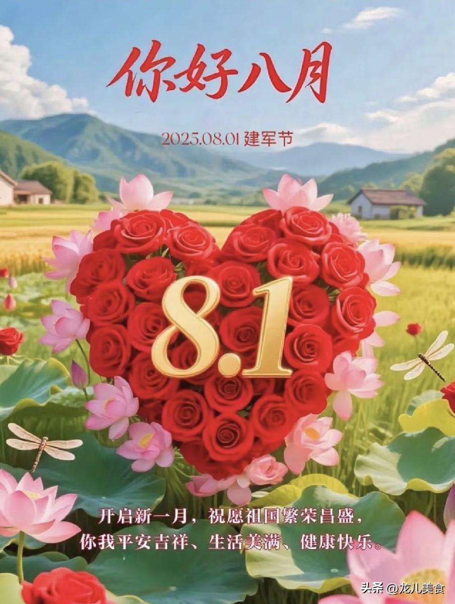 今日8月第一天，牢记：1要去，2要收，3要藏，4多吃，平安度伏天
 
一叶梧桐报