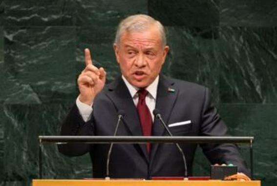 “双标还能这么玩？”当地时间2026年9月22日，约旦国王阿卜杜拉二世在纽约联合