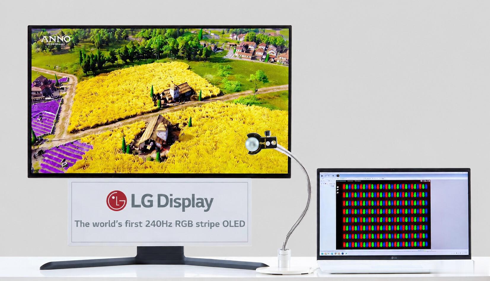 早上发了三星新款的V-stripe排列31.5英寸4K 360Hz/FHD 68