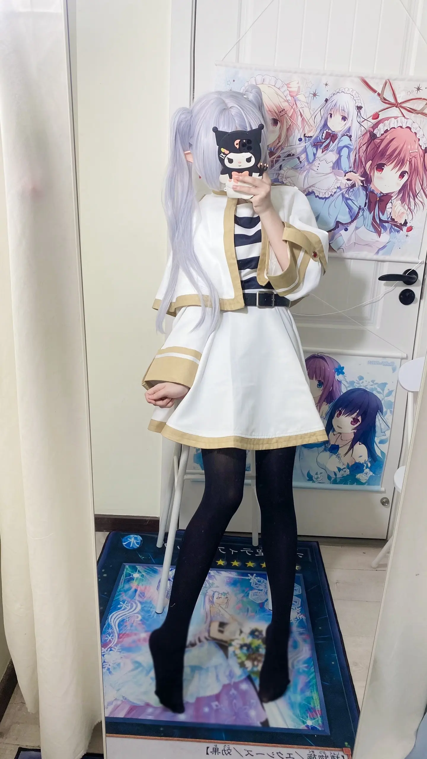 没有合适的裤子致歉