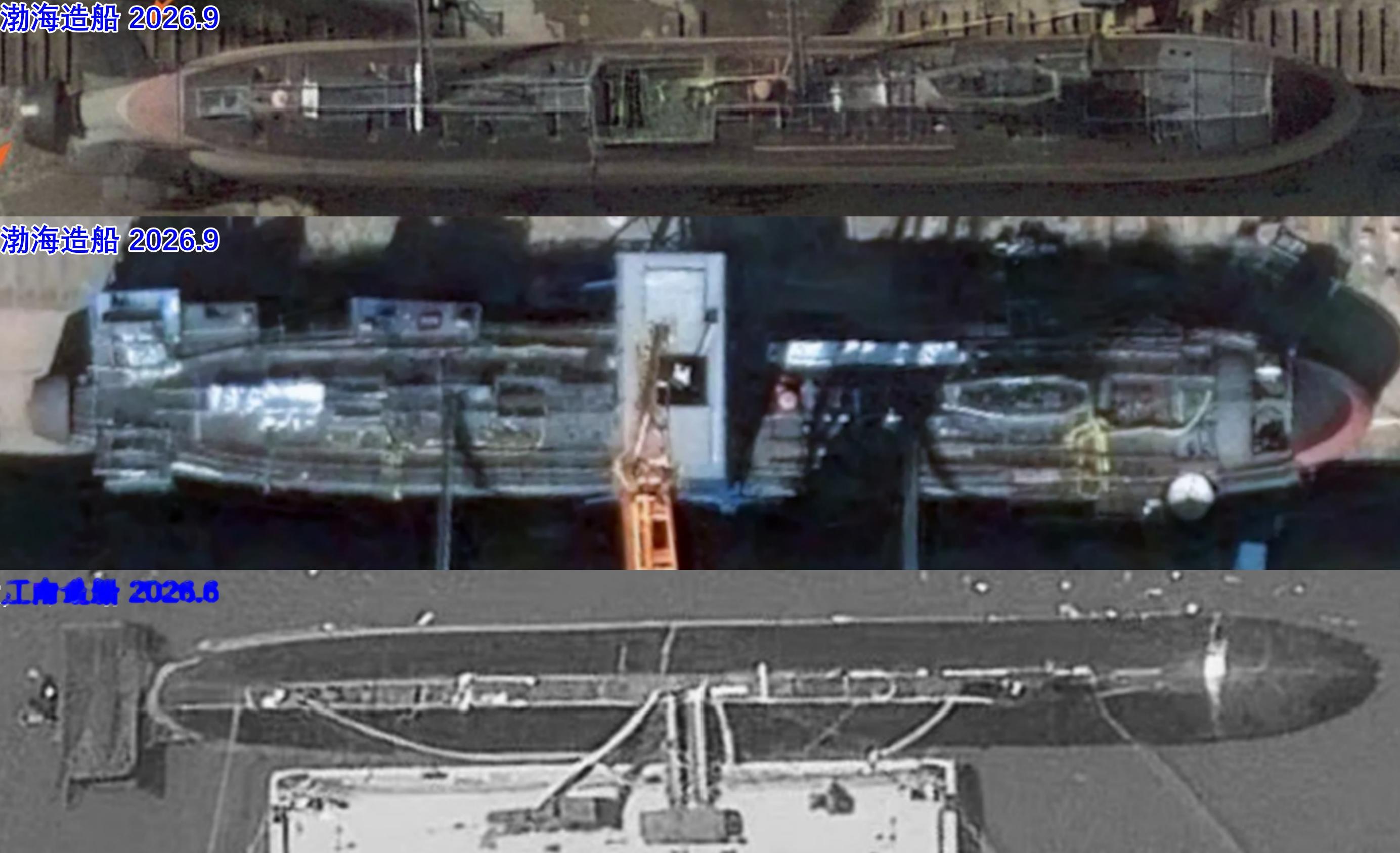 南北新型原子力潜水艦对比每天认识一件兵器 ​​​