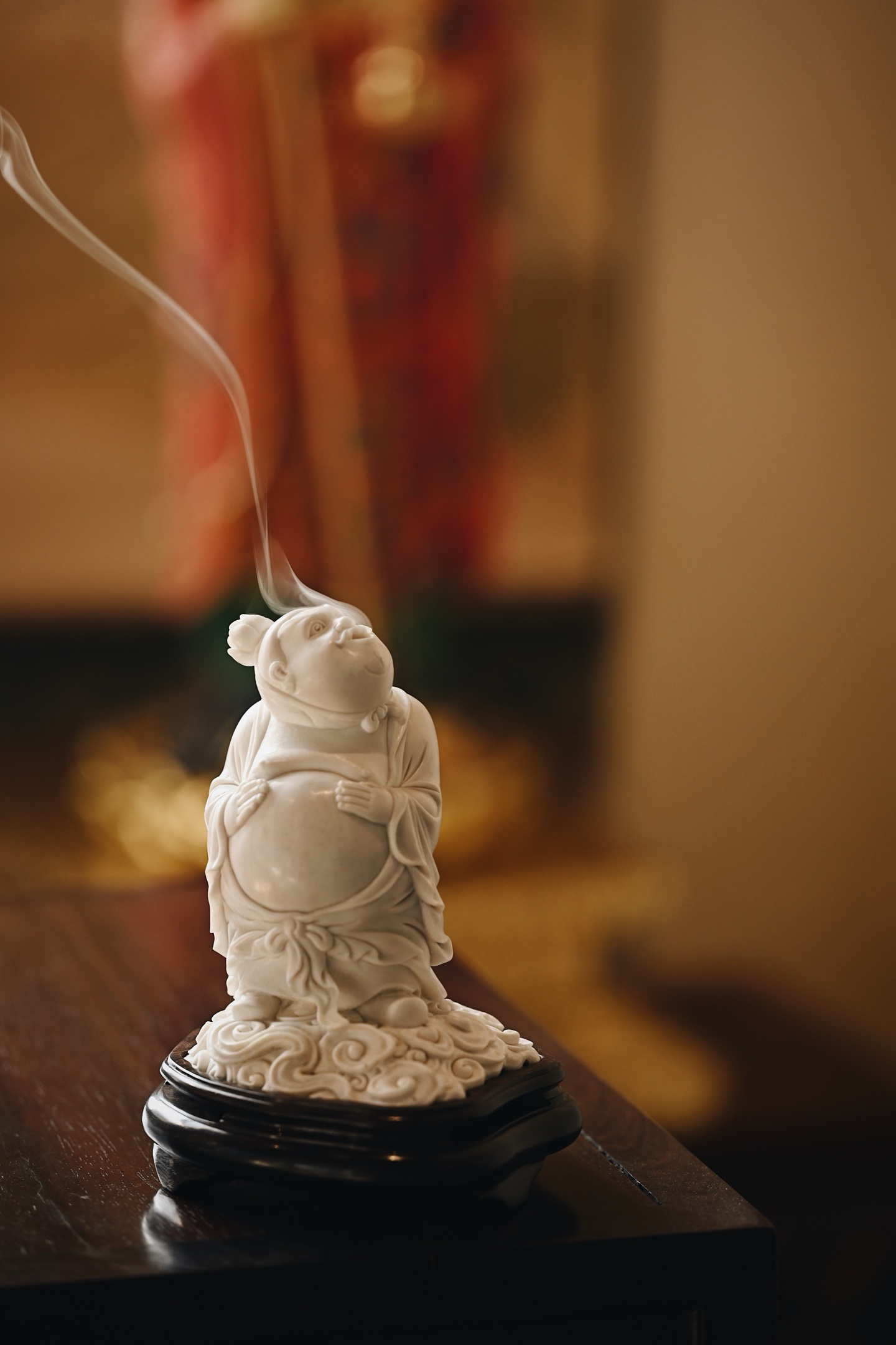 鹿角“太乙真人”香炉“神仙的KPI，比996还可怕哟！”10.5*12*14.5