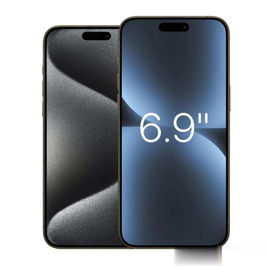 iPhone 16 Pro Max 可能配备 6.9 英寸显示屏！[6]
这将是