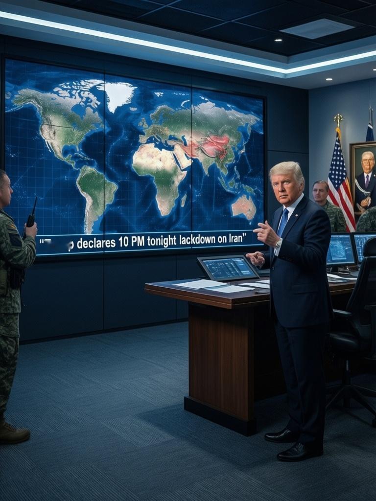 特朗普称今晚10点封锁伊朗｜美伊以冲突 特朗普喊话“今晚10点封锁伊朗”，这到底