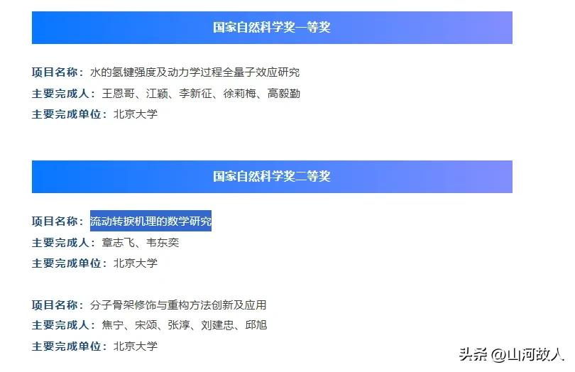 实至名归！恭喜韦神，获得国家自然科学二等奖！距离院士又近了一步，这位埋头钻研的数