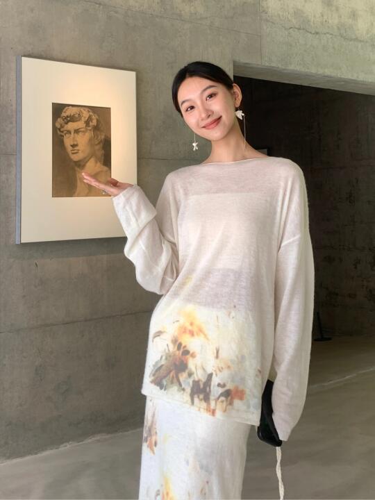 和大卫合影🖼️适合i人的看展拍照姿势