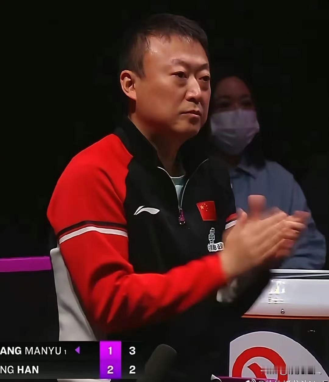 多哈这一天，马琳怕是把心累二字刻进了骨子里。先是陈熠2:3憾负，紧接着王曼昱苦战