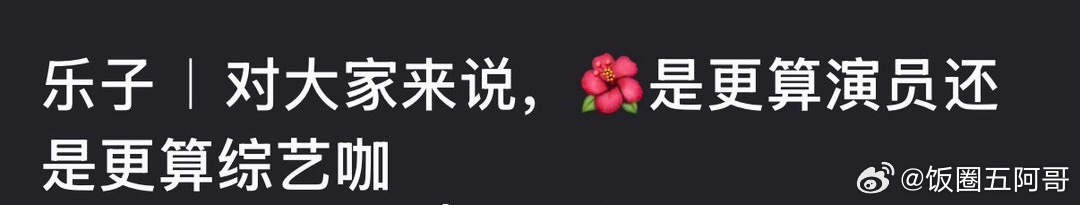 孟子义是综艺咖还是演员？ 