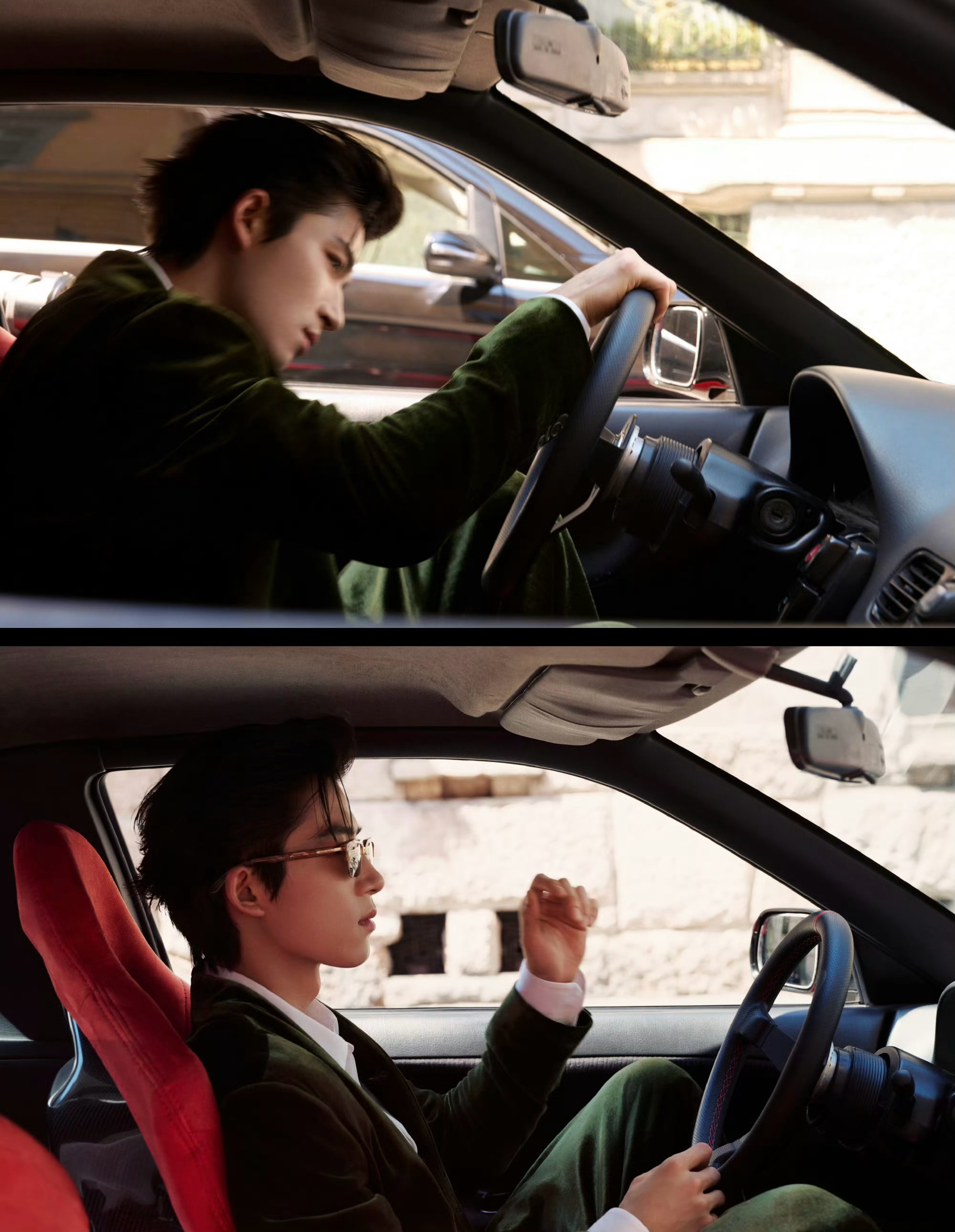 王星越 in Giorgio Armani 📸🚗 今日出席品牌2027春夏男