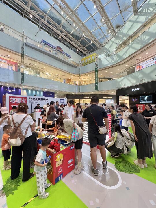 7.26乐峰广场多美卡现场实况………