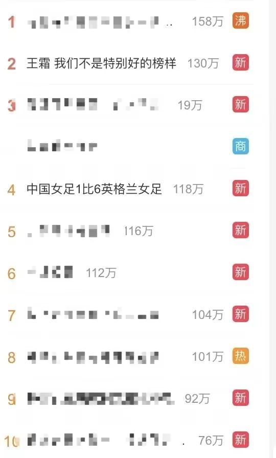 王爽赛后说的是对的：我们不是特别好的榜样。

英格兰女足教练魏格曼赛后的发言也非