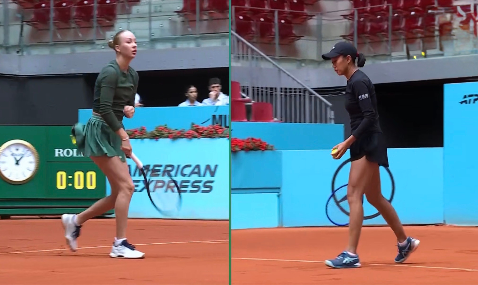 马德里1000赛 凯斯赛前退赛，张帅的对手突然换成幸运落败者波塔波娃。 