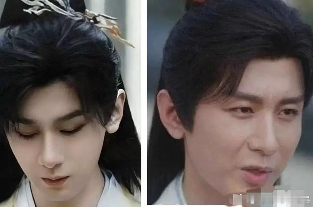 成毅这精修和现实差别要不要这么大呀，一个脸都要p成半个脸了 ​​​