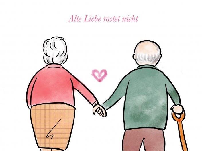 Alte Liebe rostet nicht（历久弥坚的爱）是一句优美的德语谚
