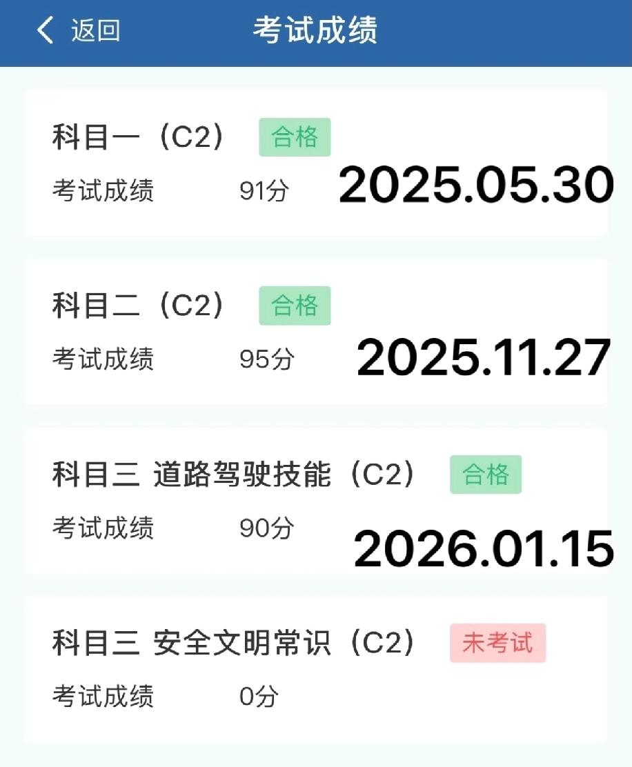 我就想问问大家伙儿，有没有考驾照比我还磨叽的人。我在2022年就报了考驾照的名，