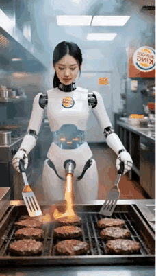 机器人着实正在改变着各行各业～