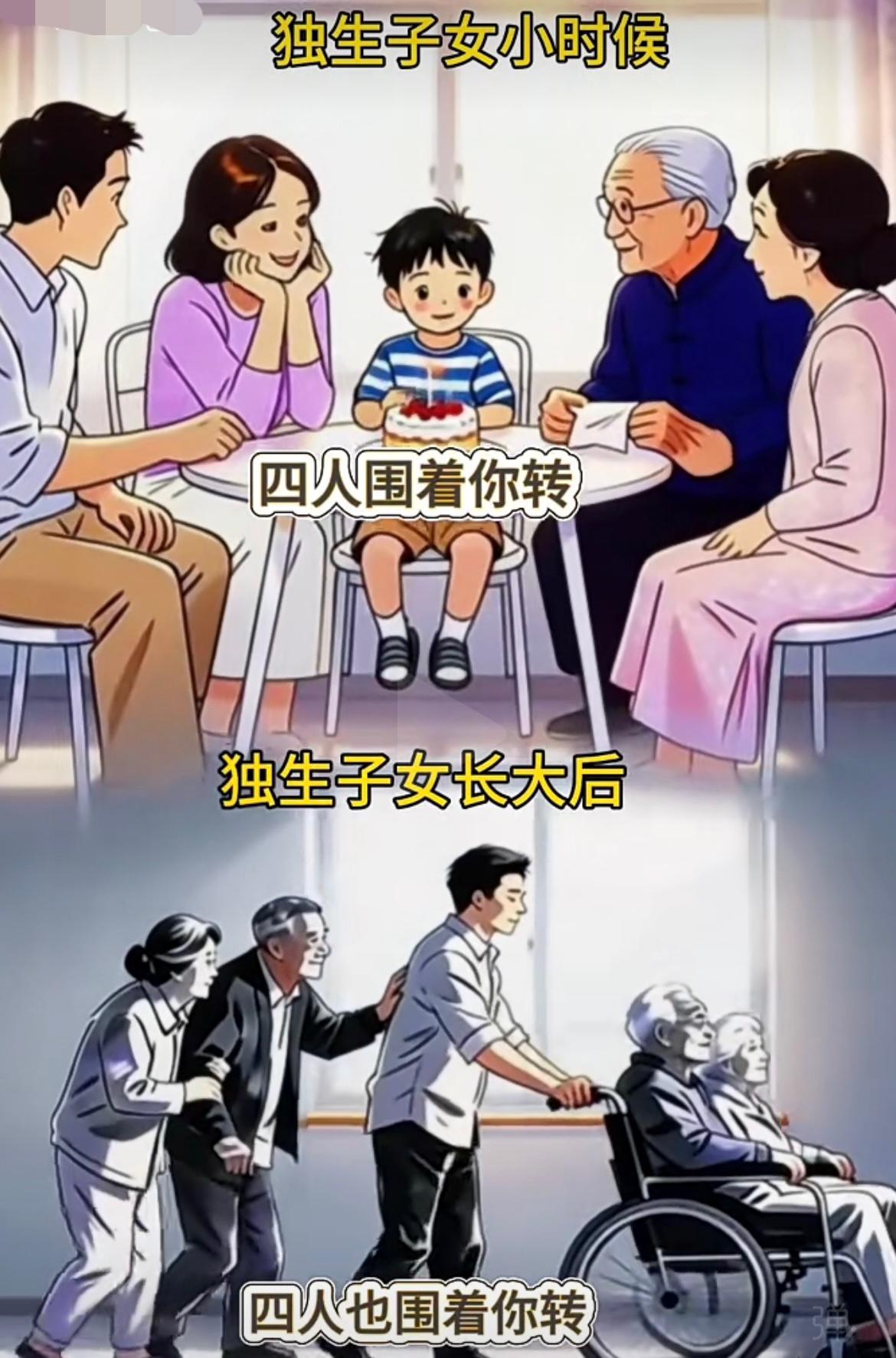 “ 谁懂独生子女的难 ”[尬笑]