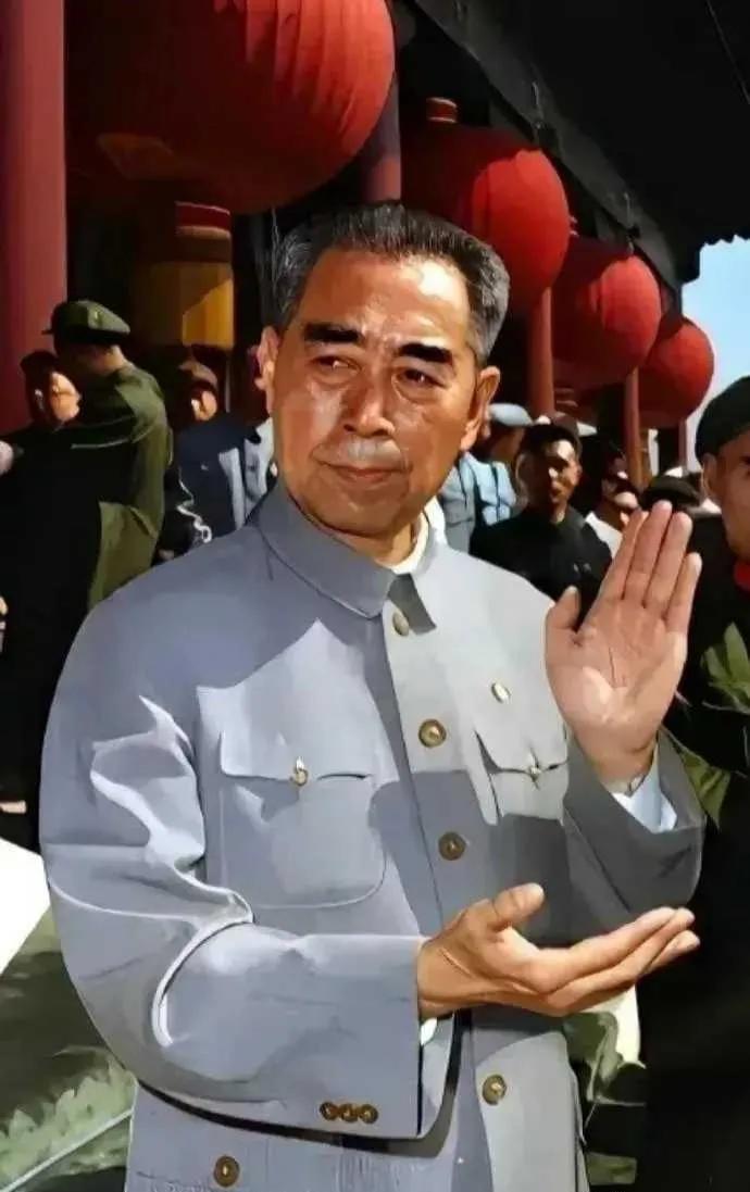 60年代，周总理的一张照片