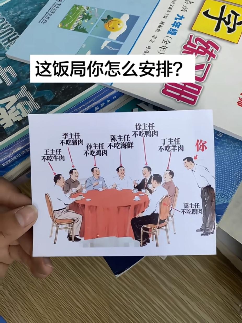 作为高情商的你，这饭局你会如何安排？