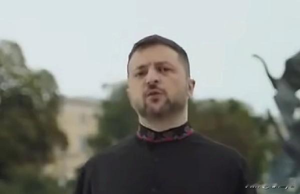 泽连斯基：“乌克兰在历史上永远不会再被迫接受俄罗斯强加的耻辱。”
泽连斯基这是又