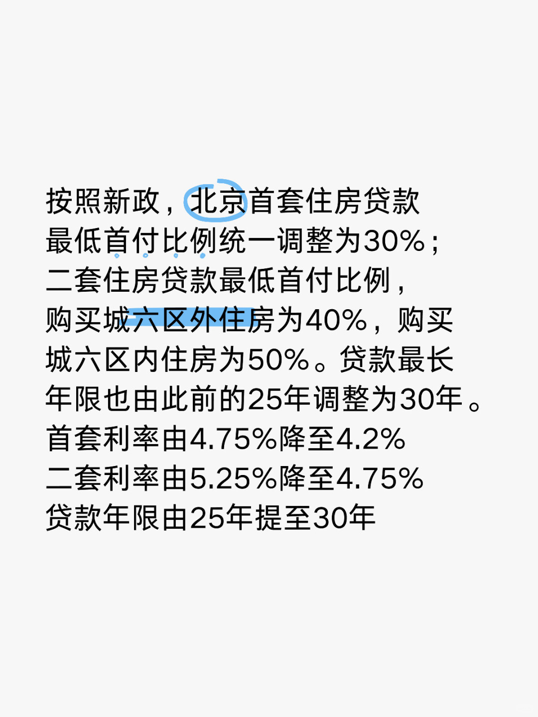 北京又又又出政策了！这次动作挺大！