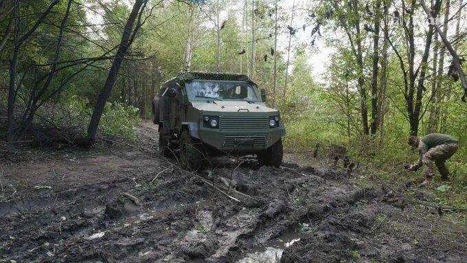 乌克兰国家安全总局（GUR）已为以色列制造的Gaia Thunder 4x4装甲