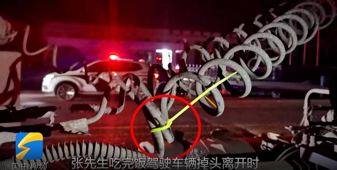 山东济南，一男子开大货车，他停车吃饭，离开了30分钟，他回来之后，启动车辆想掉头