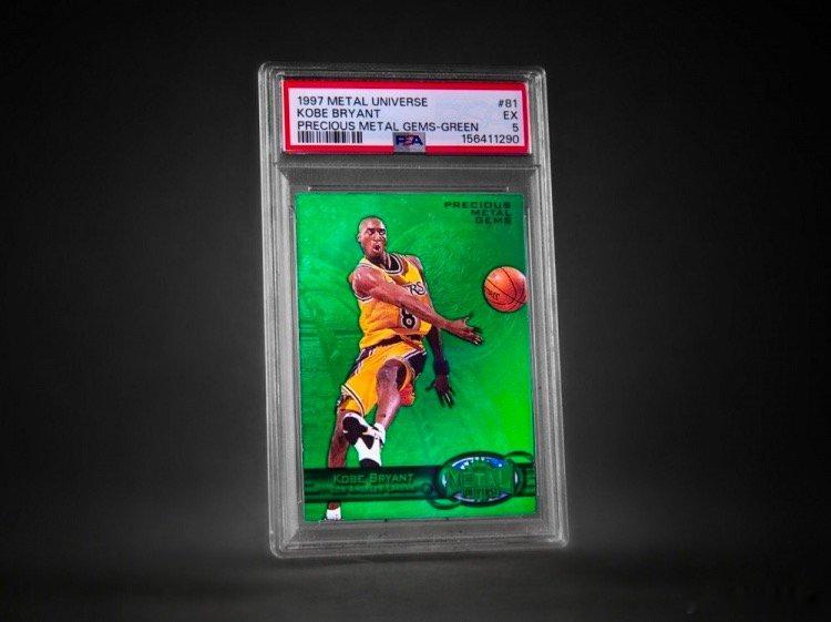 【科比稀有球星卡拍出该系列最高价，科比稀有球星卡拍出315万美元】4月25日， 