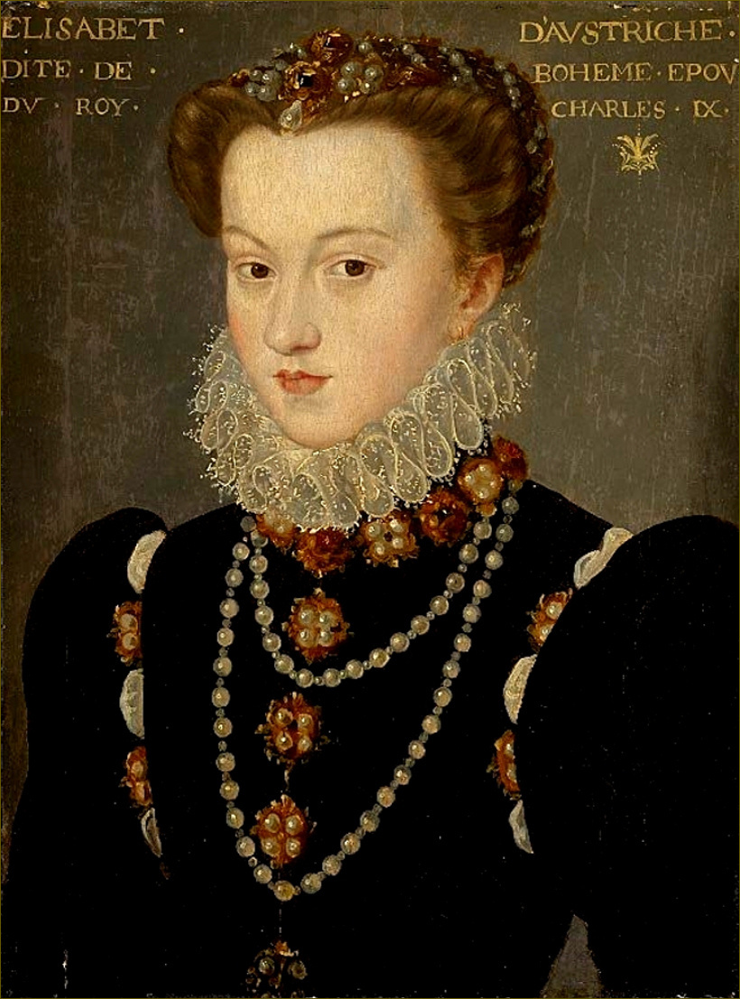 奥地利的伊丽莎白（1554-1592）、神罗皇帝马克西米连二世的次女（鲁道夫二世