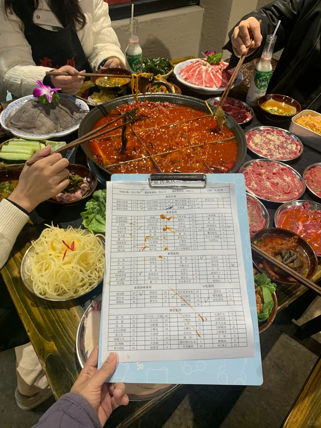 9.9的牛肉！爱死重庆的物价！