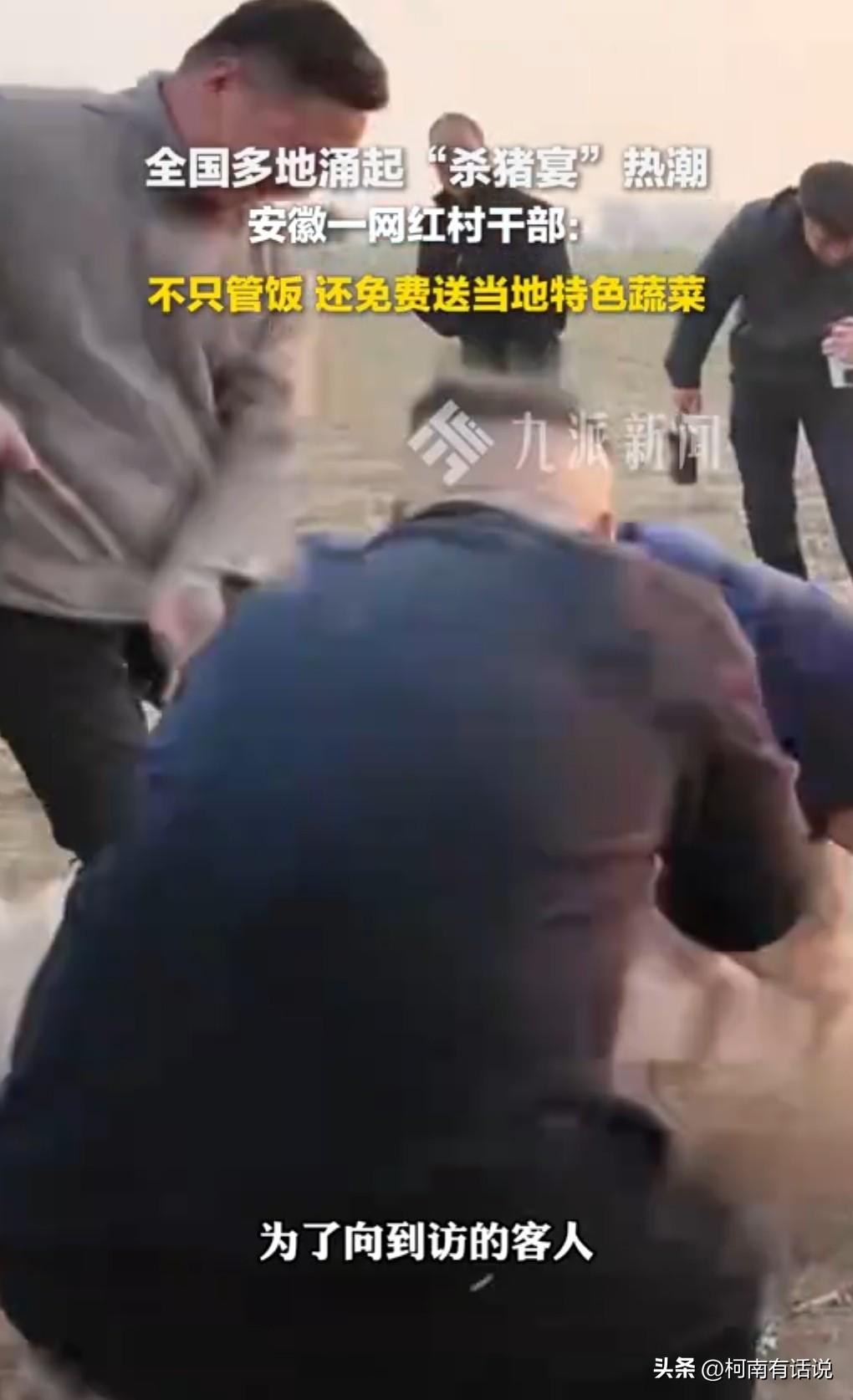 喜欢凑热闹是人类的天性，近日有个杀猪宴火了，结果全国各地都有样学样搞这个杀猪宴。