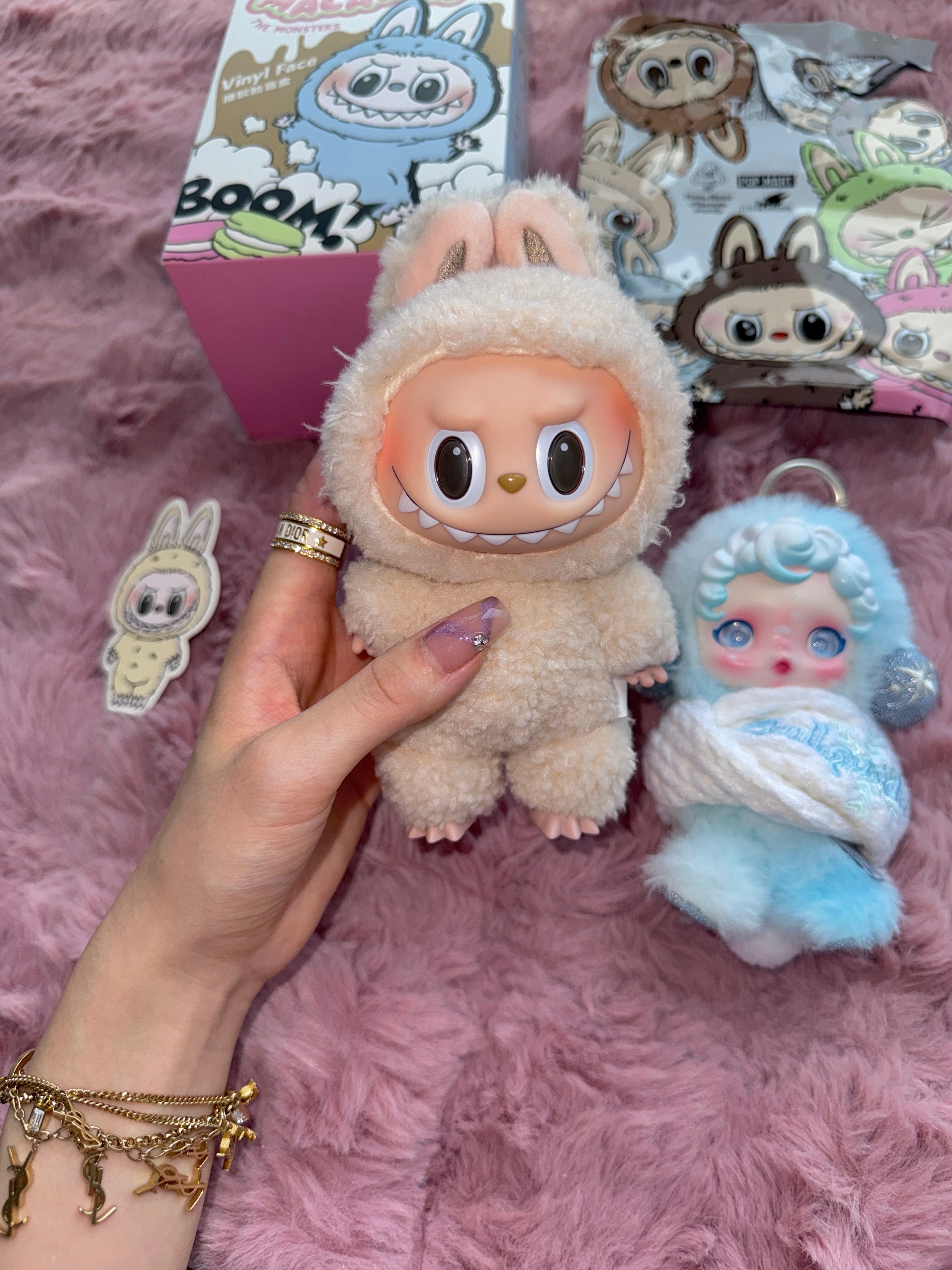 我吃吃吃吃吃 🧩星宝送的labubu好喜欢🥰情绪价值拉满生活手记 ​​​