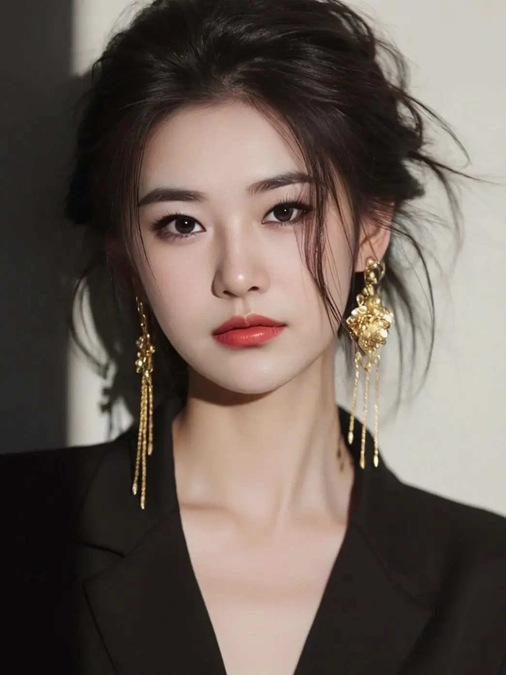 AI黑金氛围感写真 ai创作