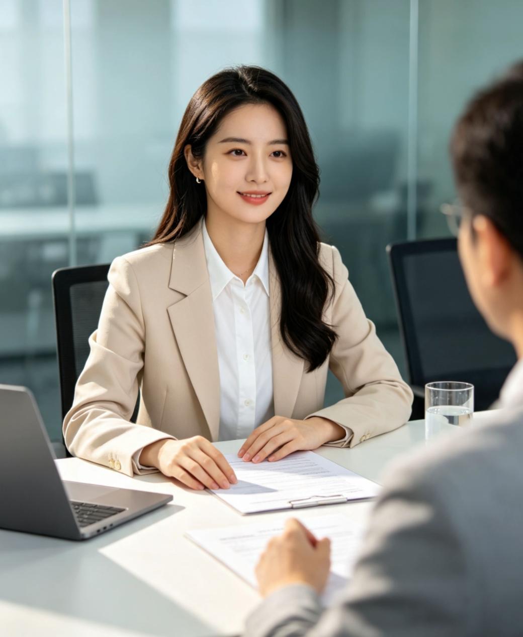 一位二本毕业的女生去深圳互联网公司面试，面试官突然发问：一千座山是什么字？

女