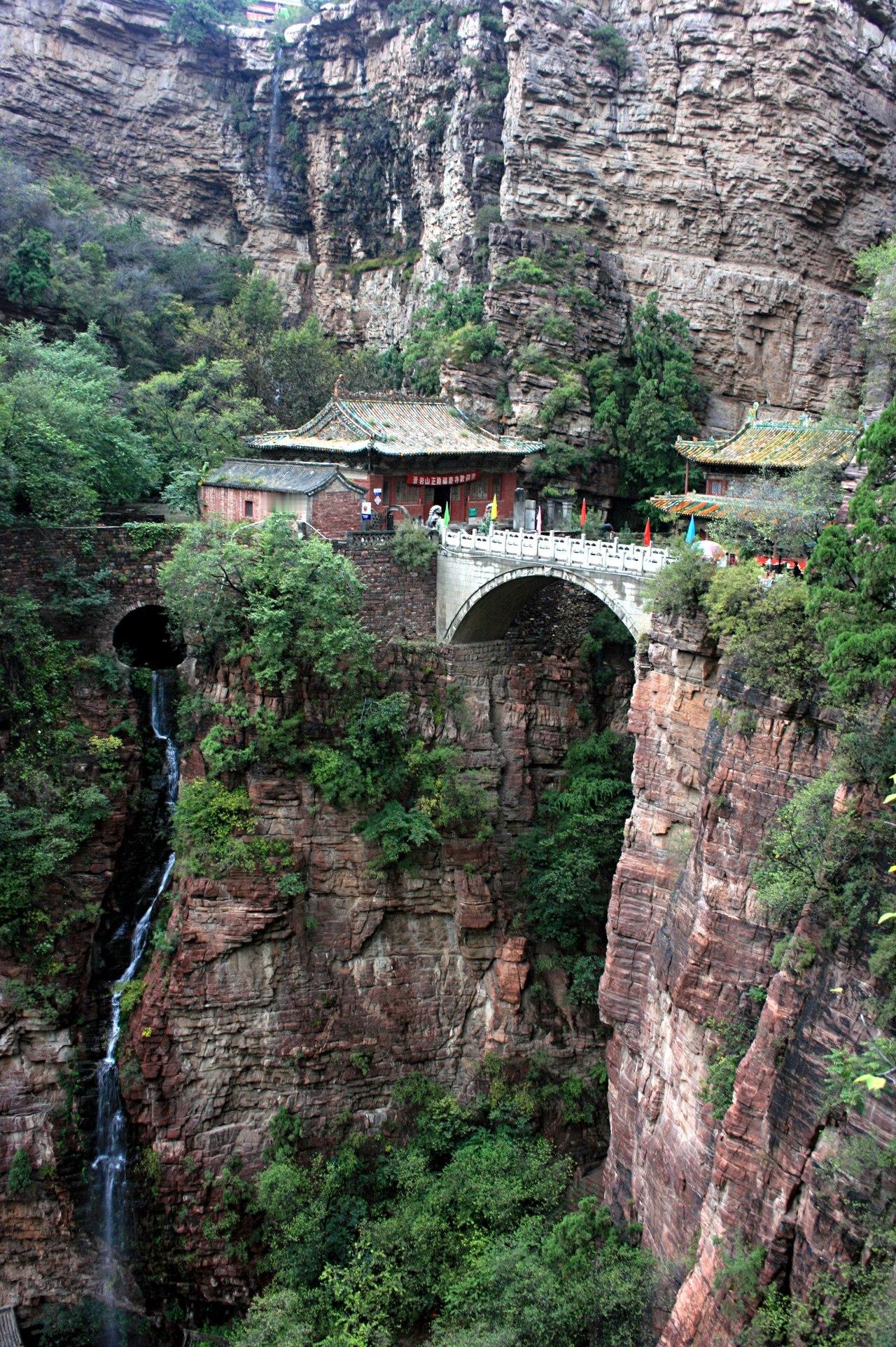 井陉县，苍岩山 