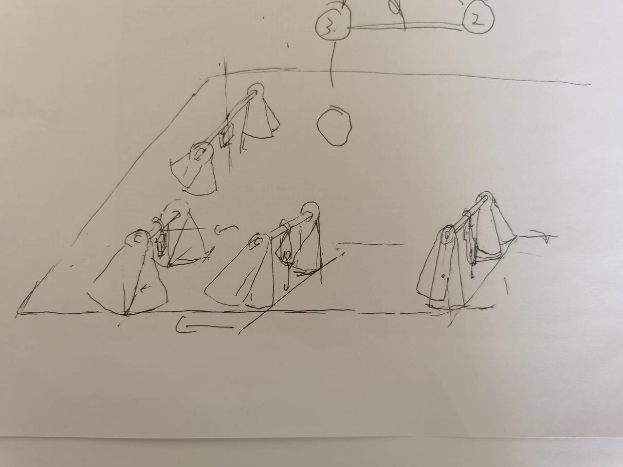 关键的草图，相当重要。
需要进一步危化。