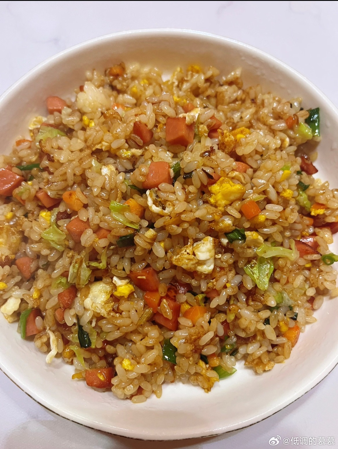 非常成功的一次蛋炒饭[赞啊] ​​​